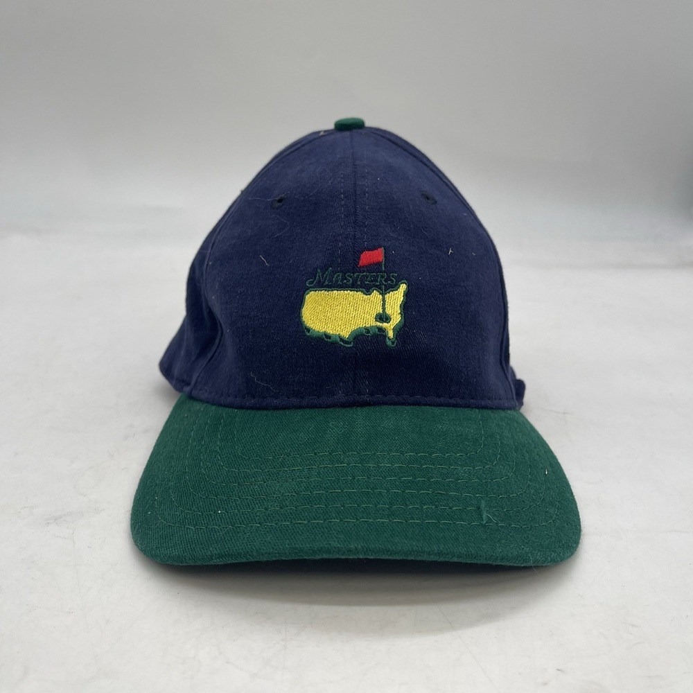 Masters Augusta National Golf Club Hat Size Large Fitted Blue Green Outdoor